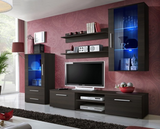 SET LIVING MODULAR CU LED GALINO J 28 EM GJ STIL MODERN ASM