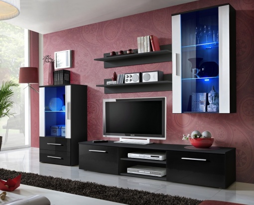 SET LIVING MODULAR LED GALINO J 28 ZSWH GJ STIL MODERN ASM