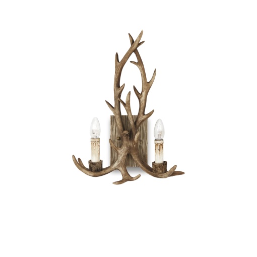 APLICA CHALET AP2, BEJ, DIN RASINA, STIL RUSTIC