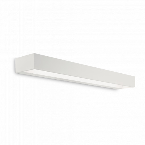 APLICA CUBE AP D60, ALB, DIN ALUMINIU, STIL MODERN