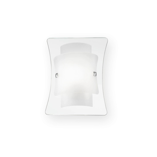 APLICA TRIPLO AP1, ALB, DIN STICLA, STIL MODERN