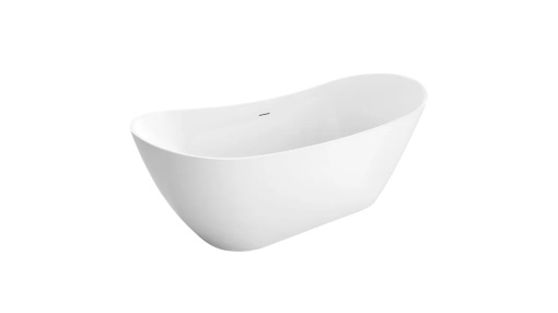 CADA REA KERRANO, 150 CM, ALB, DIN ACRIL, CALITATE SUPERIOARA