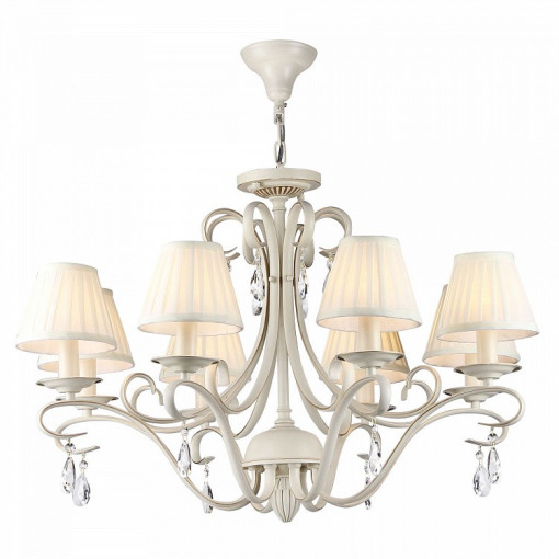 CANDELABRU BRIONIA ARM172-08-G, DIN METAL SI ORGANZA, STIL MODERN, MAYTONI