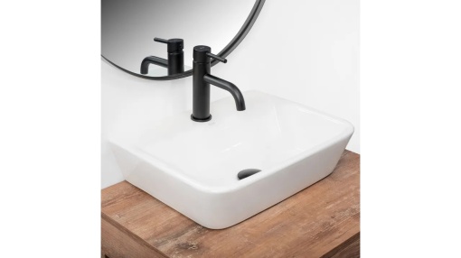 LAVOAR REA REMI, 36 CM, ALB, DIN CERAMICA, CALITATE SUPERIOARA