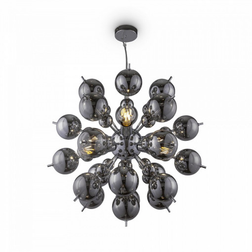 LUSTRA BOLLA MOD133PL-06CH, DIN METAL SI STICLA, STIL MODERN, MAYTONI