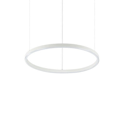 LUSTRA ORACLE SLIM ROUND SP D050 DALI/PUSH, ALB MAT, DIN ALUMINIU SI POLICARBONAT, STIL MODERN