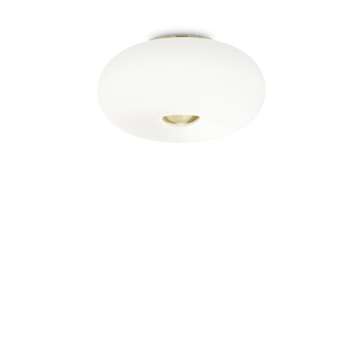 PLAFONIERA ARIZONA PL3, ALB, DIN STICLA, STIL MODERN