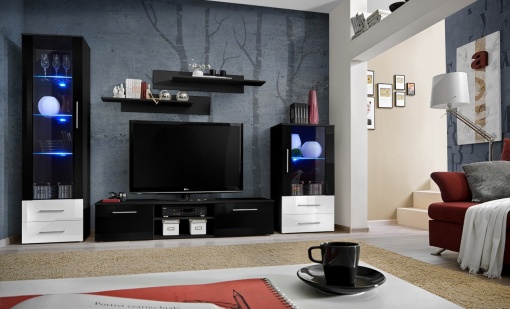 SET LIVING MODULAR CU LED GALINO I 28 ZWHS GI STIL MODERN ASM