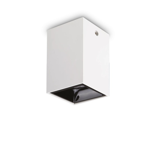 SPOT NITRO PL SQUARE D07, ALB, DIN ALUMINIU, STIL MODERN