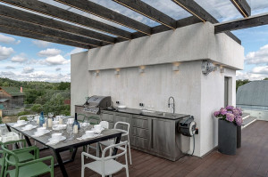 APLICA EXTERIOR, FULTON O572WL-L6W, DIN METAL, STIL MODERN, MAYTONI - Img 3