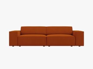 CANAPEA JODIE, 3 LOCURI, 204 CM, DIVERSE CULORI SI MATERIALE, DESIGN DEOSEBIT - Img 13