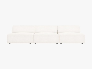 CANAPEA JODIE, 3 LOCURI, 240 CM, DIVERSE CULORI SI MATERIALE, DESIGN DEOSEBIT - Img 9