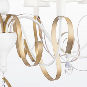 CANDELABRU INTRECCIO ARM010-08-W, DIN METAL SI TEXTIL, STIL MODERN, MAYTONI - Img 2