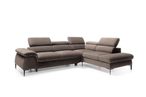 COLTAR EDIE LARGE, CU FUNCTIE DE DORMIT, GRUPA II, CONFECTIONAT DIN TEXTIL, METAL SI SPUMA POLIURETANICA, STIL MODERN - Img 1