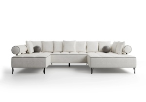 COLTAR ELEGANT, VIVIENNE U, DIN STOFA, CREM, 372CM , ARTIM GROUP SELECTION - Img 3