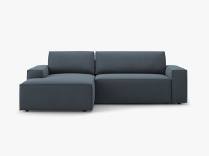 COLTAR EXTENSIBIL JODIE, STANGA, 3 LOCURI, 246 CM, DIVERSE CULORI SI MATERIALE, DESIGN DEOSEBIT - Img 20