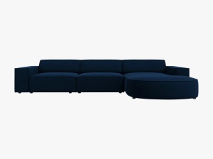 COLTAR JODIE, DREAPTA, 4 LOCURI, 284 CM, DIVERSE CULORI SI MATERIALE, DESIGN DEOSEBIT - Img 14