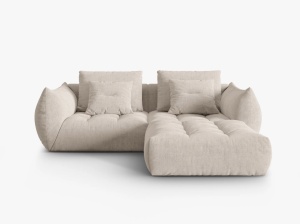 COLTAR MODULAR BLOOM DREAPTA, 3 LOCURI, 232 CM, DIVERSE CULORI SI MATERIALE, DESIGN DEOSEBIT - Img 12