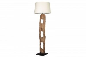 LAMPADAR , BARRACUDA 177CM, COD 41046, DIN LEMN SI BAZA DE METAL - Img 7