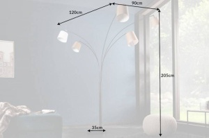 LAMPADAR LEVELS MULTICOLOR 205CM DIN METAL SI IN COD 38825 - Img 7