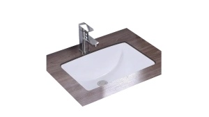 LAVOAR REA INCASTRAT ADELA, 46 CM, ALB, DIN CERAMICA, CALITATE SUPERIOARA - Img 3