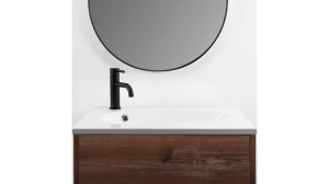 LAVOAR REA INCASTRAT SELENA, 61 CM, ALB, DIN CONGLOMERAT, CALITATE SUPERIOARA - Img 3