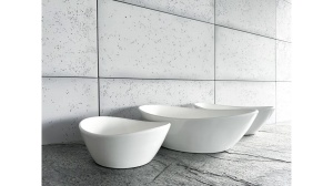 LAVOAR REA KATE, ALB, 55,5 CM, DIN CERAMICA, CALITATE SUPERIOARA - Img 7