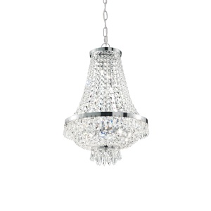 LUSTRA CAESAR SP9, CROM, DIN CRISTAL, STIL CLASIC - Img 1