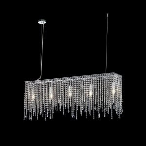 LUSTRA EMPRESS DIA002PL-05CH, DIN METAL SI STICLA, STIL MODERN, MAYTONI - Img 2