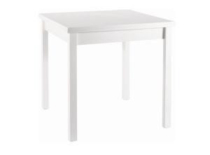 MASA DINING EXTENSIBILA FLIP, 80(160)X80, ALB MAT, PAL MELAMINAT, STIL MODERN, SIGNAL - Img 4