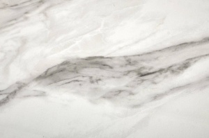 MASA DINING EXTENSIBILA OSMAN, ALB CU EFECT DE MARMURA/NEGRU, 160/220 CM, DIN CERAMICA SI METAL, STIL MODERN - Img 6