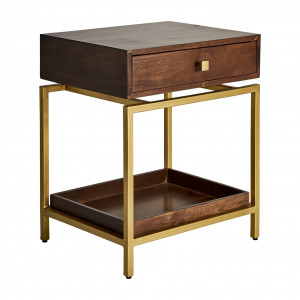 NOPTIERA LAUW REF. 29569, DIN METAL SI LEMN MASIV DE MANGO, STIL MODERN, VIC - Img 2