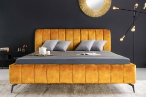 PAT AMSTERDAM 180X220CM, MATERIAL CATIFEA GALBEN MUSTAR, STIL MODERN, ARTIM GROUP SELECTION - Img 4