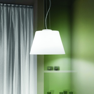 PENDUL CYLINDER SP1, ALB, DIN STICLA, STIL MODERN - Img 2