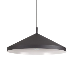 PENDUL YURTA SP1 D50, NEGRU, DIN METAL, STIL MODERN - Img 1