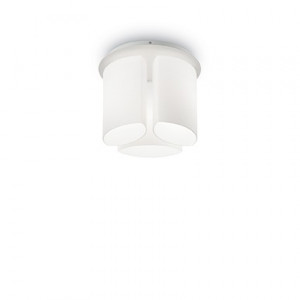 PLAFONIERA MODERNA, ALMOND PL3, ALB, IDEAL LUX - Img 1