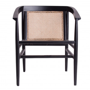 SCAUN AGDE REF. 26568, DIN RATTAN SI LEMN MASIV DE MAHON, STIL CLASIC, VIC - Img 1