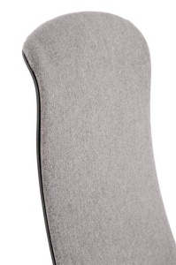 SCAUN DE BIROU FIBERO, GRI, STIL MODERN, HALMAR - Img 7