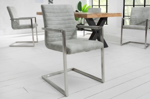 SCAUN GRI STONE IMPERIAL DESIGN MODERN - Img 1