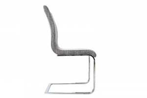 SET 4 SCAUNE DINING SAU BIROU GRI DESCHIS HAMPTON 35555 - DESIGN MODERN - Img 3
