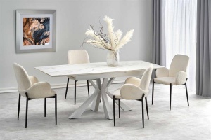 SET DINING - MASA VIVALDI CU 4 SCAUNE K477, STIL MODERN, HALMAR - Img 1