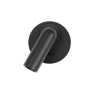 APLICA BEAN AP ROUND, NEGRU, DIN METAL, STIL MODERN - Img 2