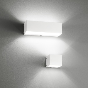 APLICA FLASH AP1, ALB, DIN METAL, STIL MODERN - Img 2