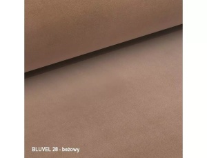 CANAPEA ELITE 2, BEJ BLUVEL 28/WENGE, TAPITERIE DIN CATIFEA SI PICIOARE DIN LEMN - Img 2