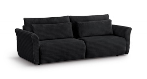 CANAPEA EXTENSIBILA SAMIR 240CM, DIVERSE NUANTE, CU LADA DEPOZITARE, TEXTIL DE CALITATE SUPERIOARA - Img 1