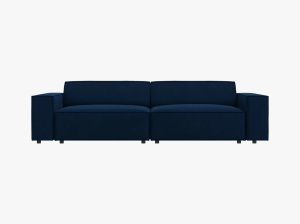 CANAPEA JODIE, 3 LOCURI, 204 CM, DIVERSE CULORI SI MATERIALE, DESIGN DEOSEBIT - Img 8