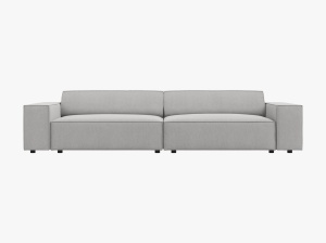 CANAPEA JODIE, 4 LOCURI, 244 CM, DIVERSE CULORI SI MATERIALE, DESIGN DEOSEBIT - Img 11