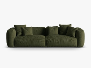 CANAPEA MARTINA, 4 LOCURI, 320 CM, DIVERSE CULORI SI MATERIALE, DESIGN DEOSEBIT - Img 4