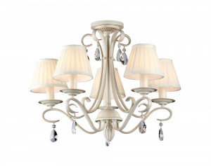CANDELABRU BRIONIA ARM172-05-G, DIN METAL SI ORGANZA, STIL MODERN, MAYTONI - Img 1