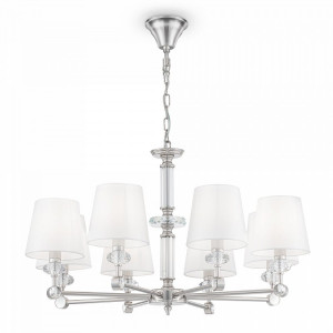 CANDELABRU RIVERSIDE MOD018PL-08CH, DIN METAL SI TEXTIL, STIL MODERN, MAYTONI - Img 2